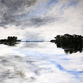 The River Bann Coming Out Of Lough Neagh